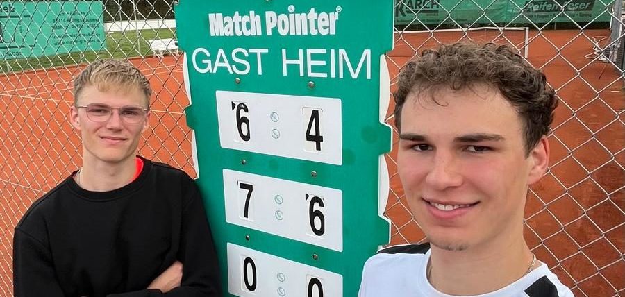 Endspielteilnehmer bei den Herren sind ermittelt