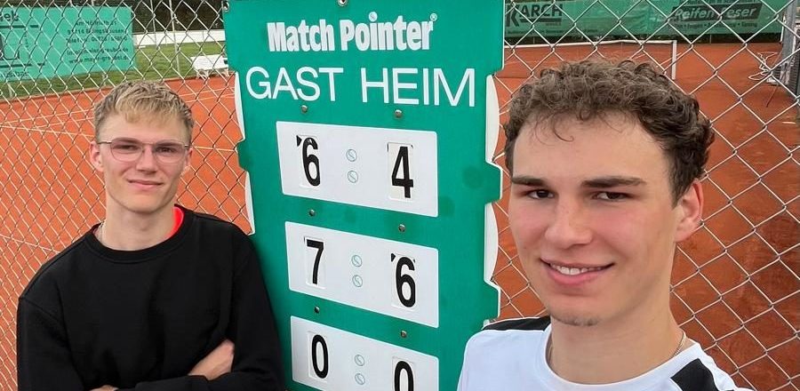 Endspielteilnehmer bei den Herren sind ermittelt