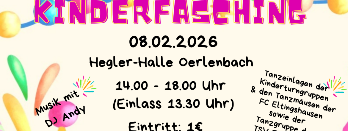 Kinderfasching Helau