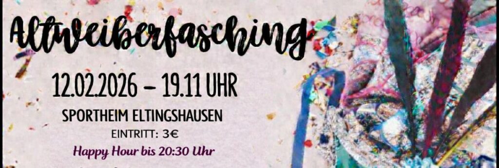 Altweiberfasching beim FC