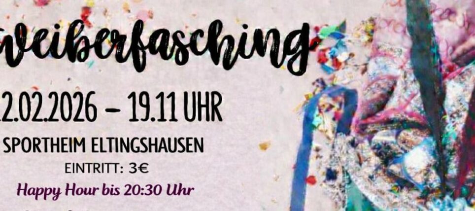 Altweiberfasching beim FC